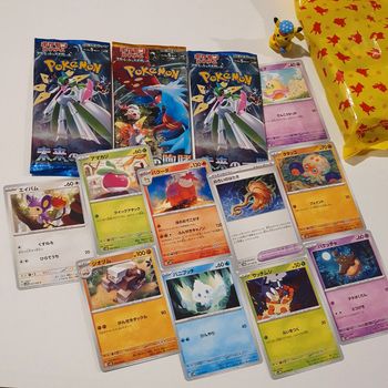 Lot 10 cartes pokémon japon sv4m et sv4k japan japanese nintendo japonais