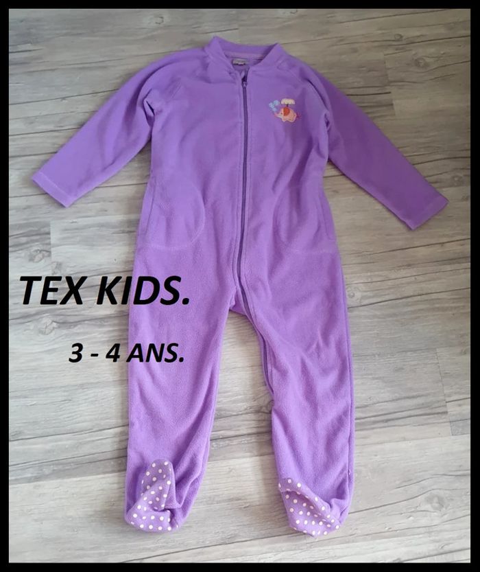 LOT 2 pyjamas combinaison fille T: 3 ans - photo numéro 2