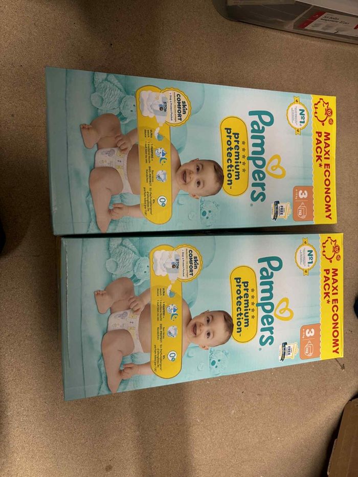 Couches Pampers premium protection - photo numéro 2