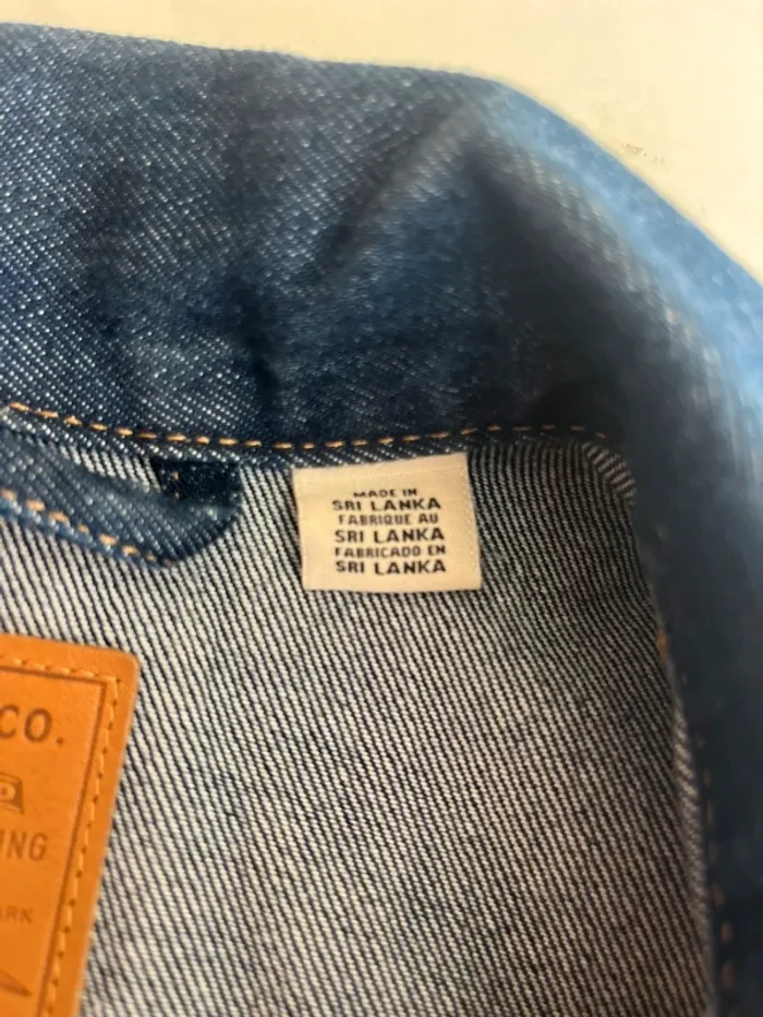 Veste jeans Levi’s femme taille L - photo numéro 3