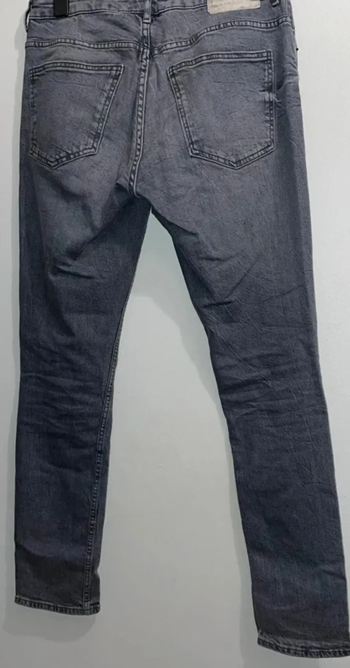 Jeans gris pour homme - photo numéro 3