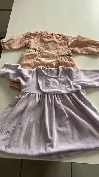 Robe manches longues