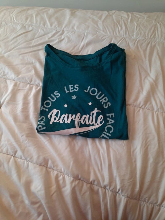 T-shirt avec imprimé drôle taille M/L - photo numéro 5