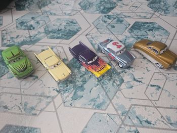 5 voitures cars Mattel Disney Pixars rare tbe