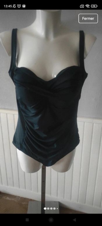 Très beau maillot de bain grande taille f17
