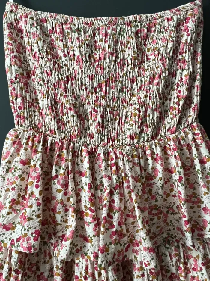 Robe froufrou fleurie - photo numéro 7