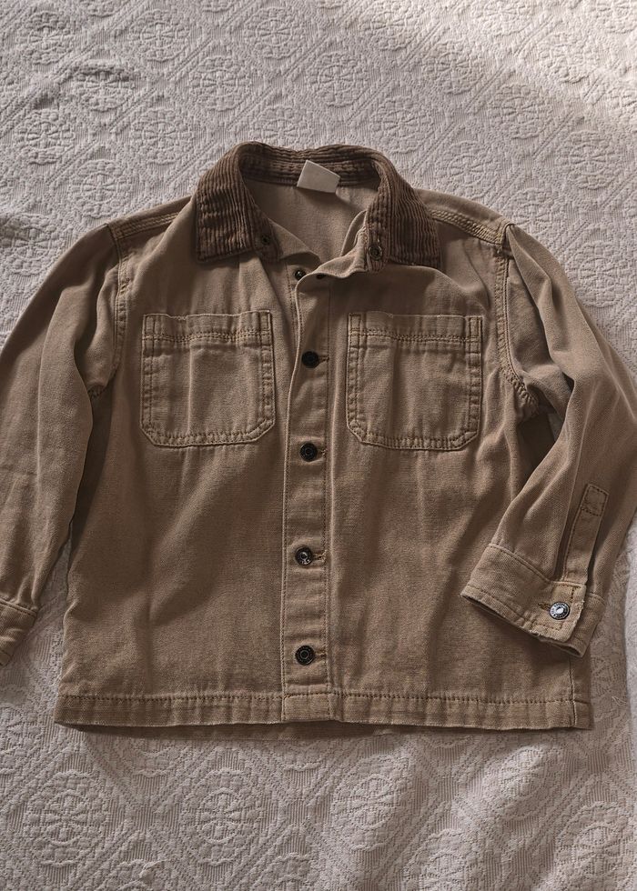 Chemise Zara Garçon 6ans couleur brun