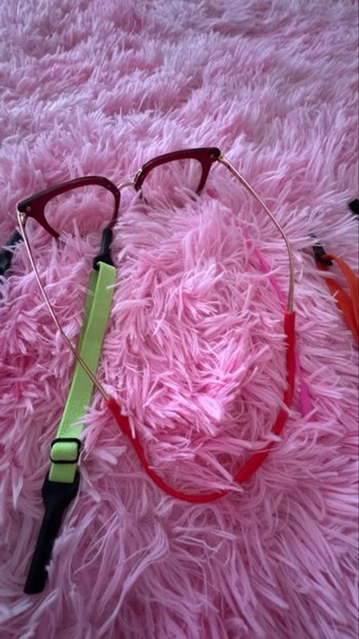 Support élastique pour lunettes – Neuf lot 2€ - photo numéro 2