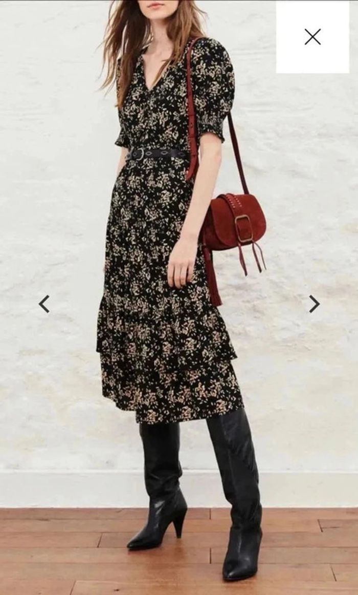 Robe longue Ba&sh modèle Vika – Taille 2 (M) - photo numéro 2