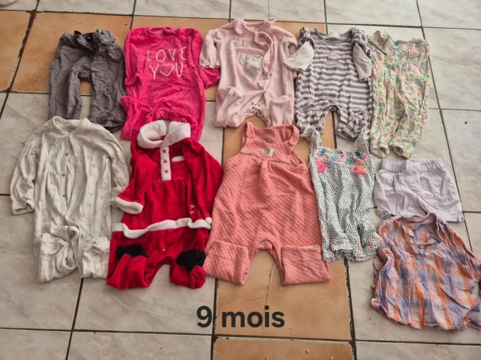 Vends vêtements bébé fille 9 mois (voir tarif) - photo numéro 7