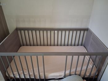 Chambre Enfant Geuther: Table à langer/commode et lit à barreaux évolutif