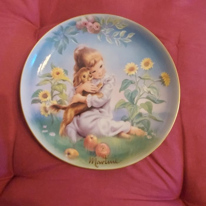 Assiette ou vide poche "Martine" de chez Goebel - photo numéro 3