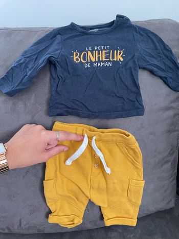 Tenue garçon 1 mois