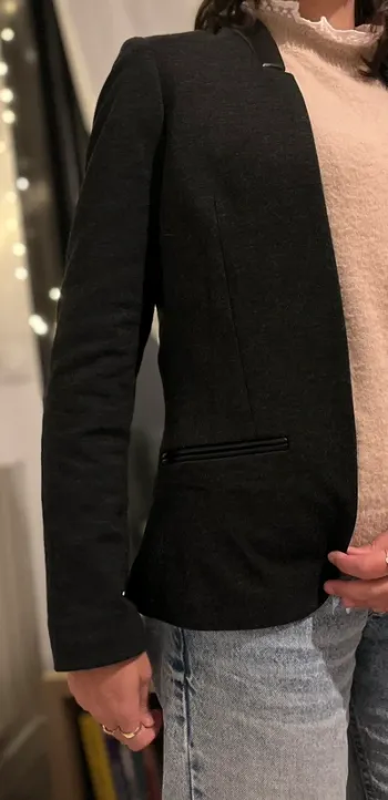 Blazer gris chiné