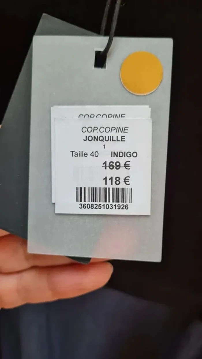 Robe Cop Copine Jonquille 2 pièces T40 - photo numéro 13