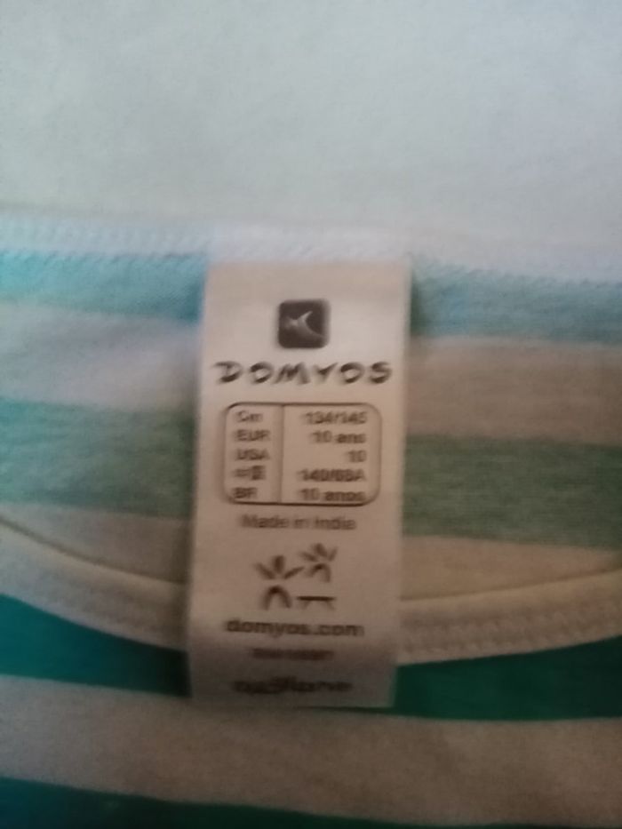 t-shirt manche courte 10a - photo numéro 3