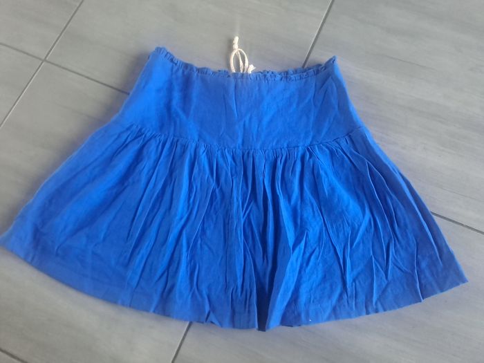 Mini jupe bleu blanc Grace & Mila Taille M - photo numéro 9