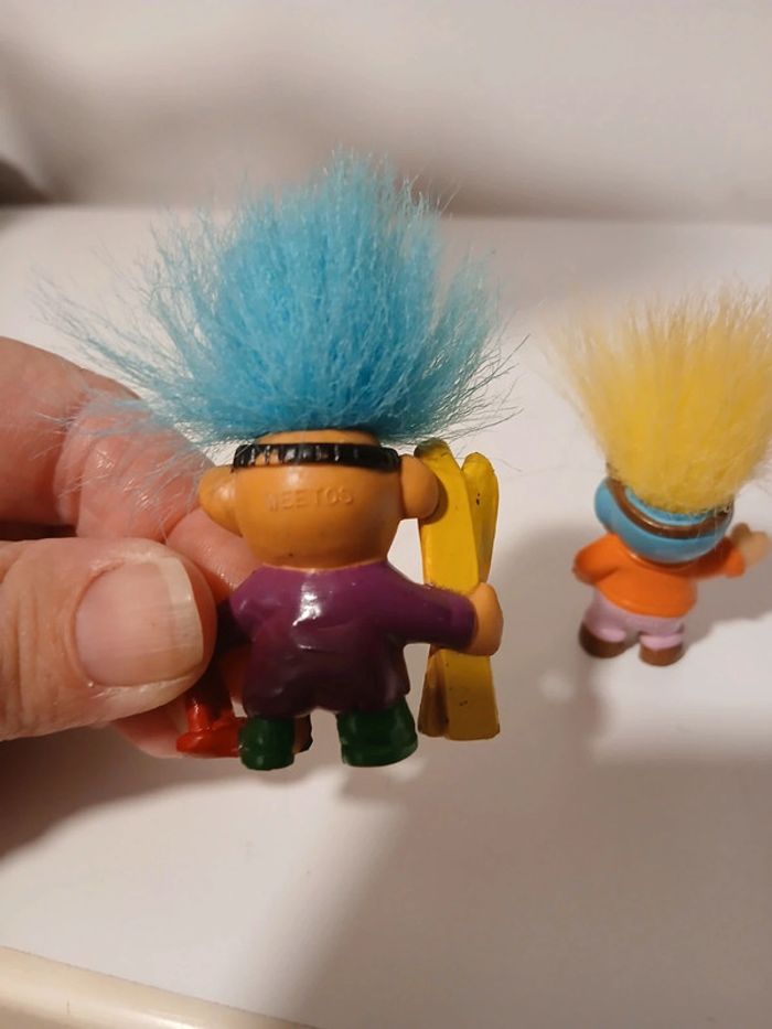 Figurines trolls weetos vintage - photo numéro 5