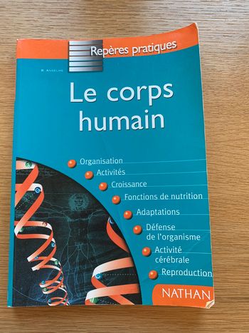 Livre Repères pratique le corps humain