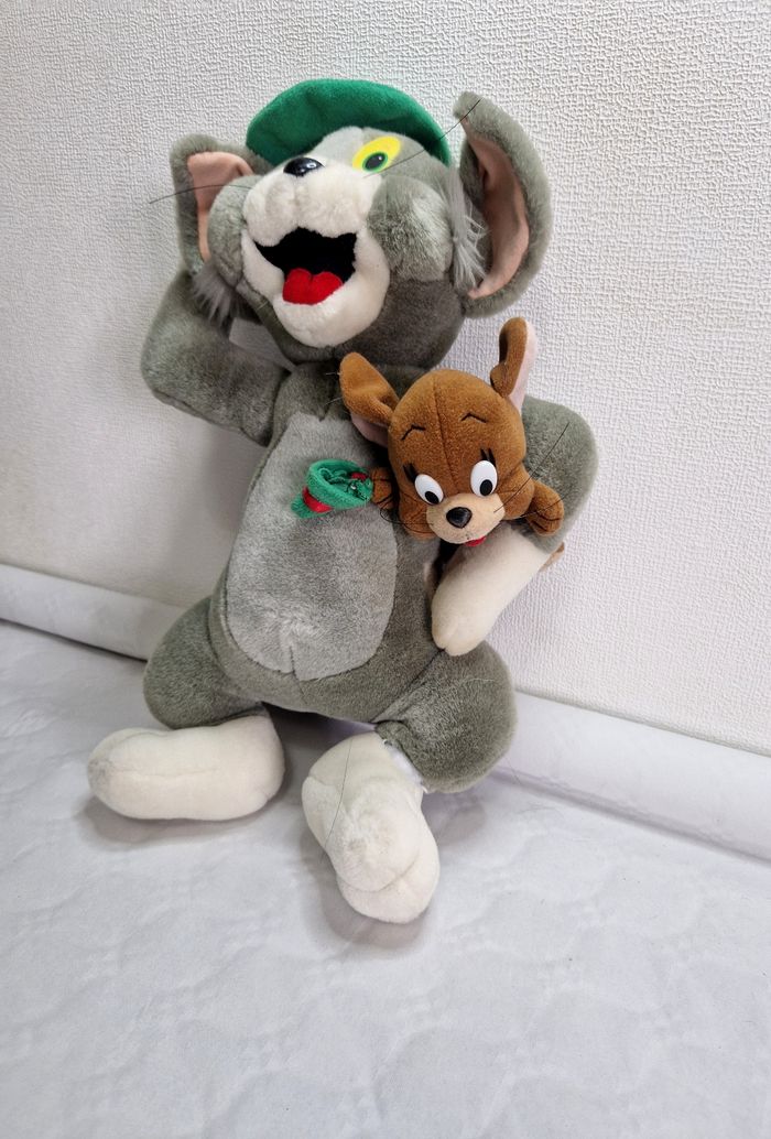 Peluche vintage , tom et Jerry, 1998 , play by play - photo numéro 2