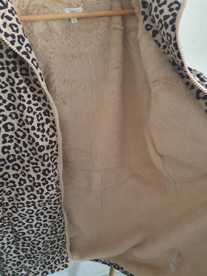Manteau Léopard Taille L - photo numéro 3