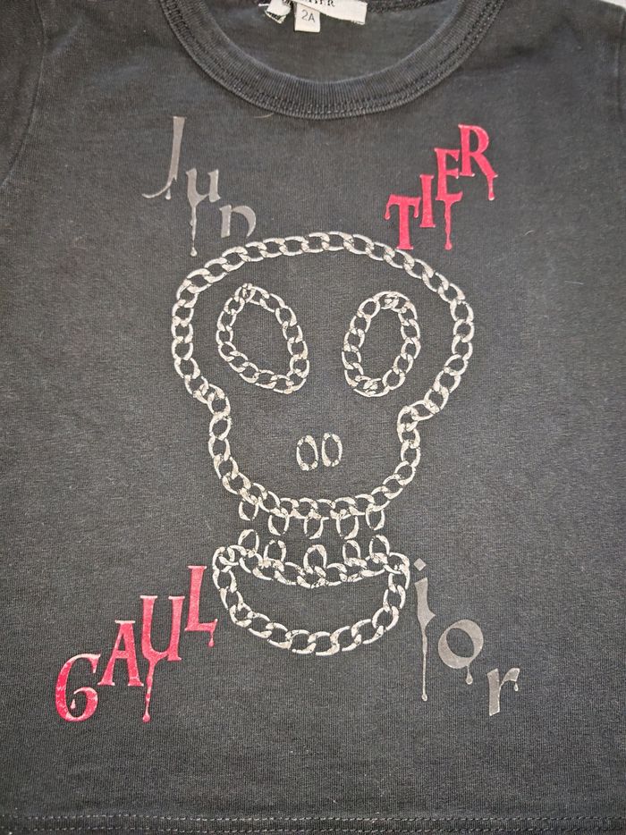 Tee shirt junior Gaultier 2 ans - photo numéro 2