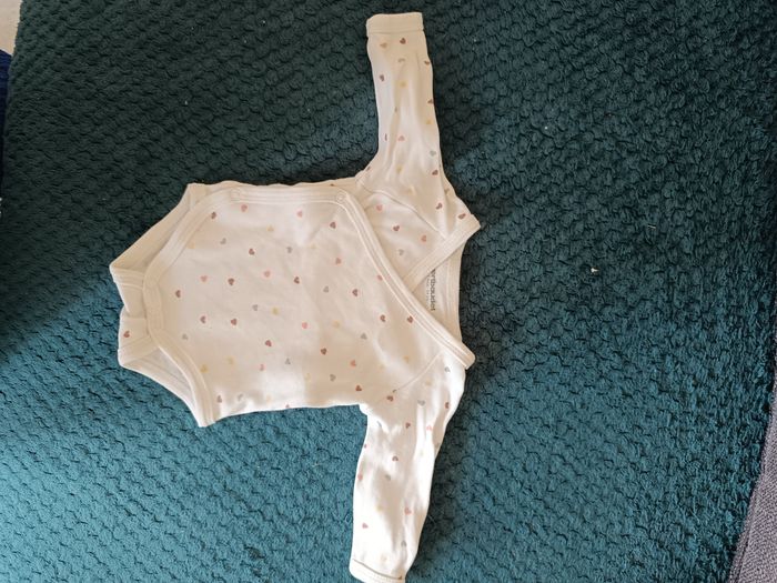 Ensemble body et pyjama fille 1 mois - photo numéro 3