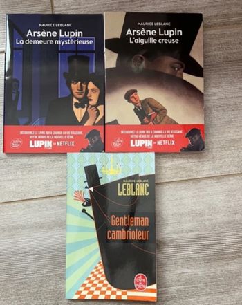 Livres Arsène Lupin