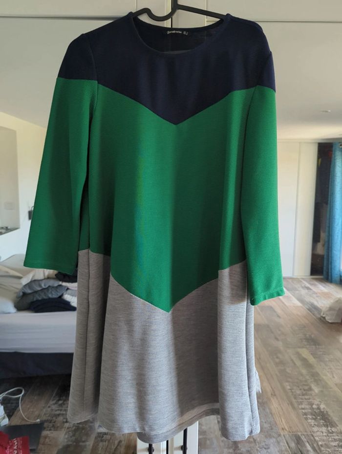 Robe mi saison manches 3/4