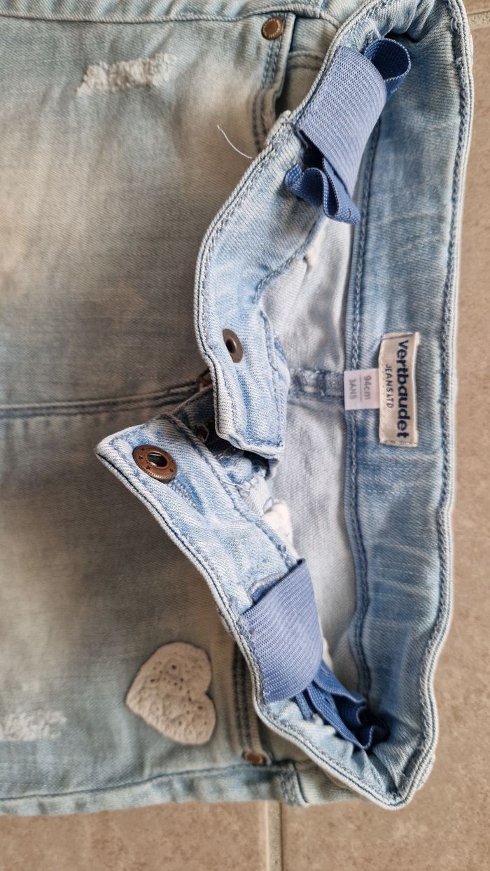 Jupe en jean fille 3 ans - photo numéro 3