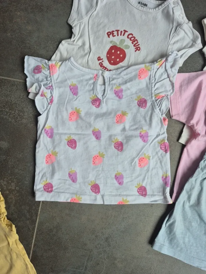 Lot tee-shirts 18 mois - photo numéro 5