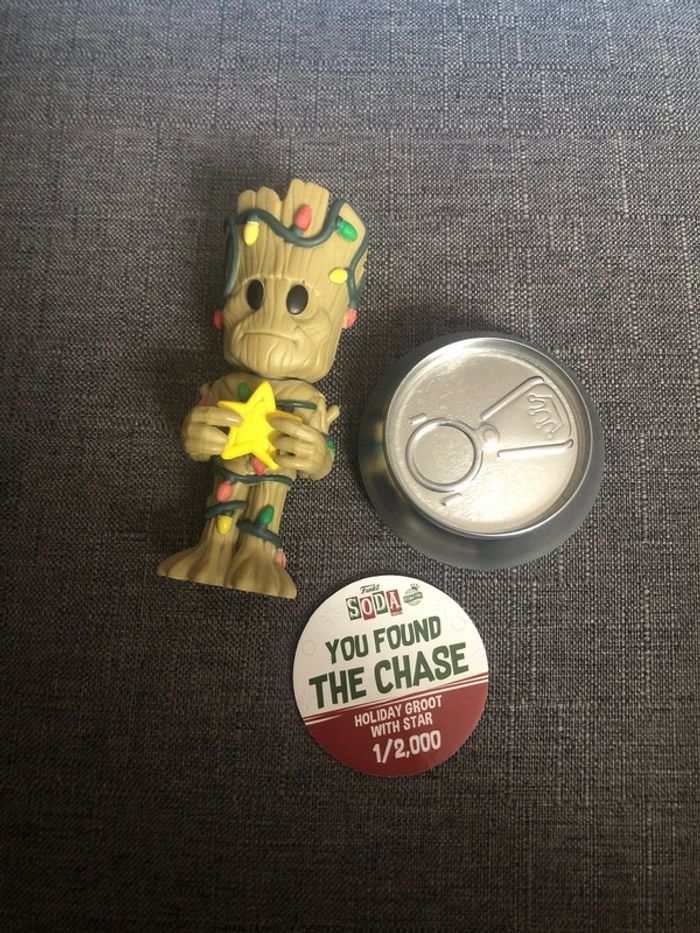 Figurine Chase groot funko soda - photo numéro 2