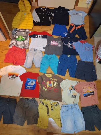 Lot vêtements été garçon 6 ans 