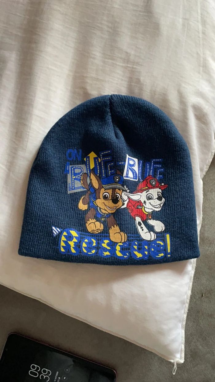 Bonnet Pat Patrouille garçon 3 ans