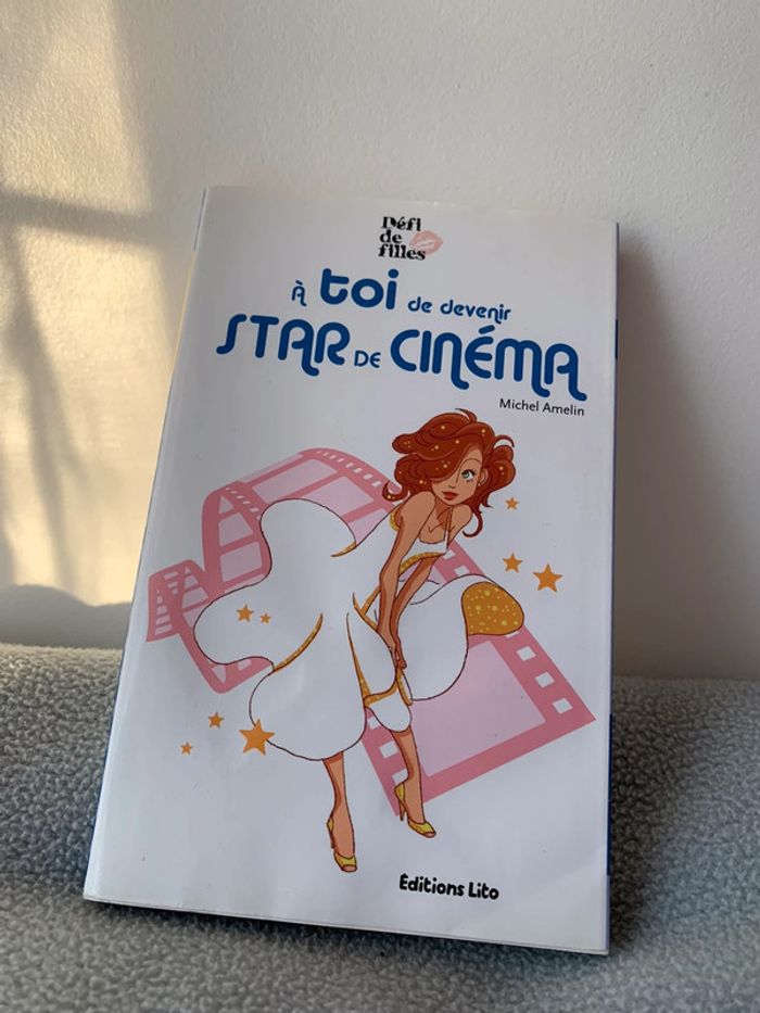 À toi de devenir star de cinéma livre tests jeu 🎰 énigmes