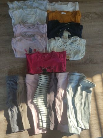Lot tee short ML et leggings