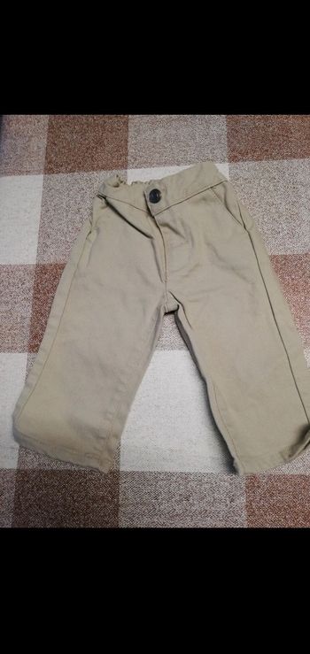 Pantalon 3 mois beige Tex