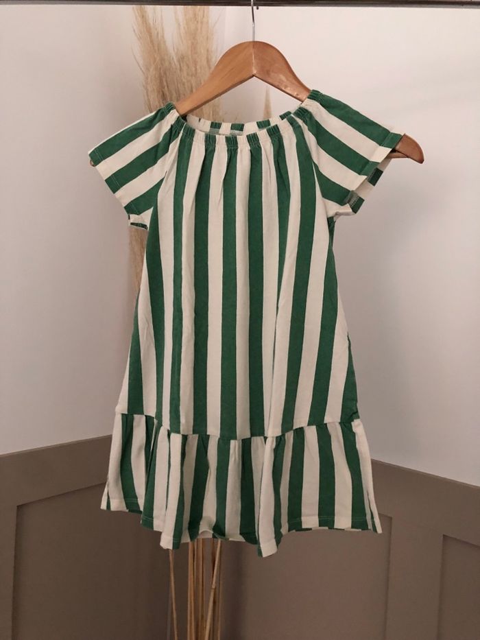 Robe rayée Zeeman 122/128cm