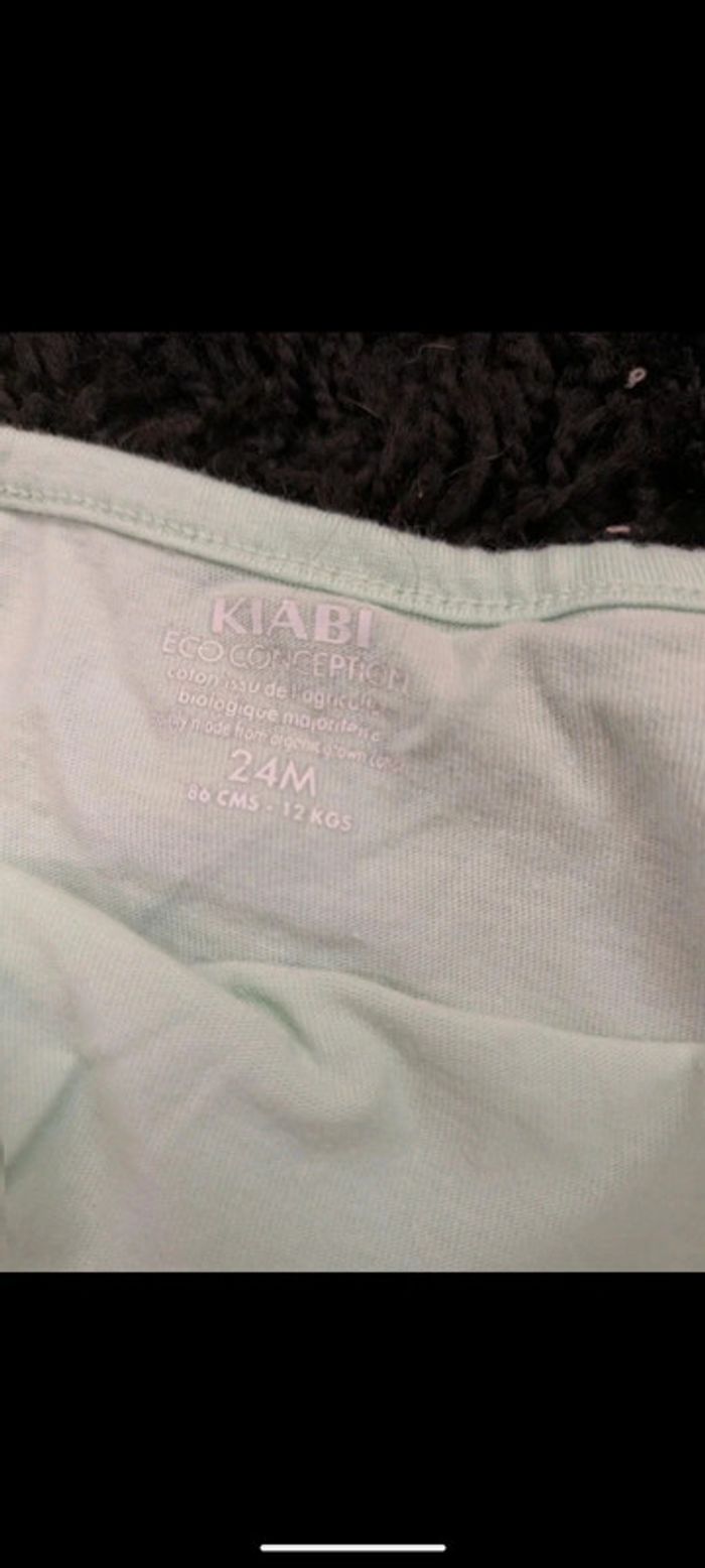 Robe légère été 24 mois vert pâle - photo numéro 2