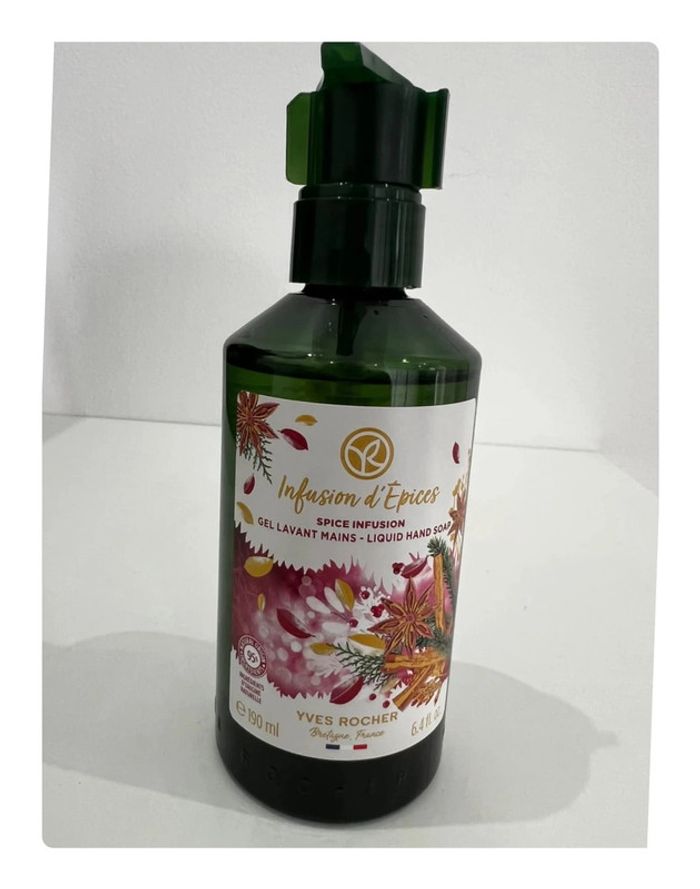 Yves Rocher (Pas de Vinted Go) Gel lavant mains Infusion d’Épices (190 ml)