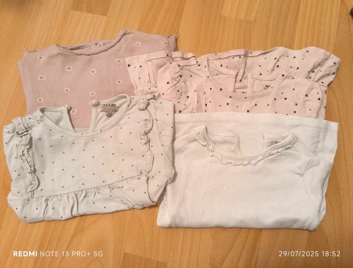 Lots de tee-shirt manches longues