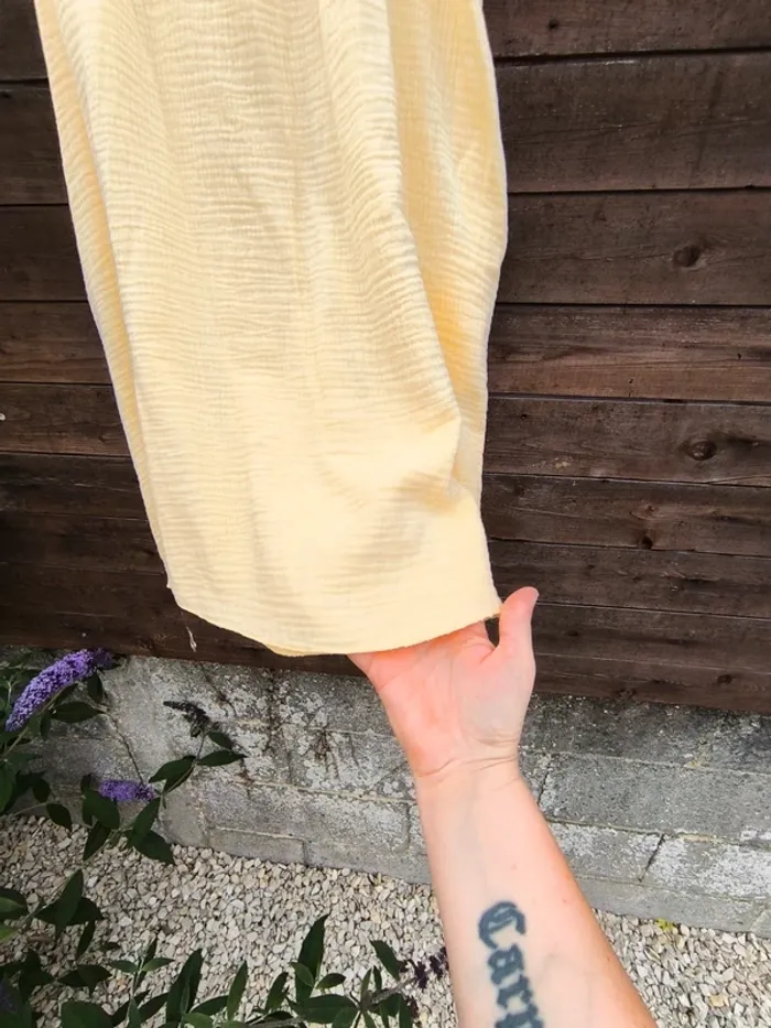 Robe courte jaune gaz de coton TU 36 à 42 - photo numéro 10