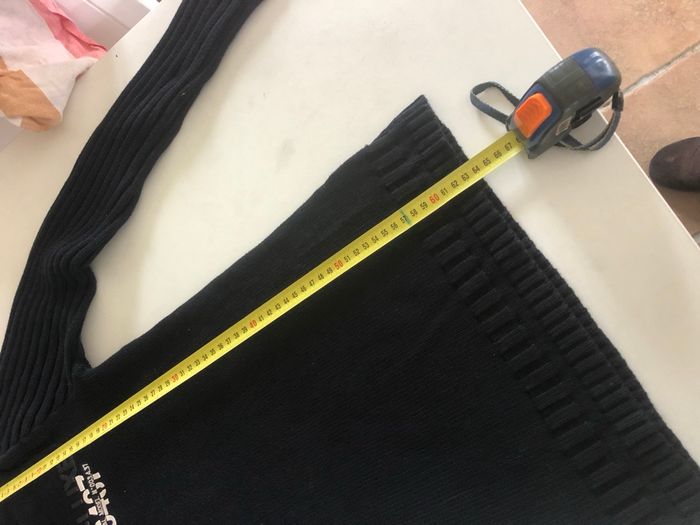 Pull col roulé noir 100% coton deeluxe - photo numéro 4