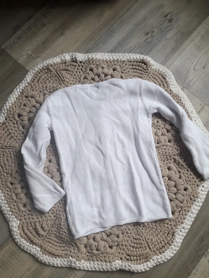 gilet blanc - photo numéro 2
