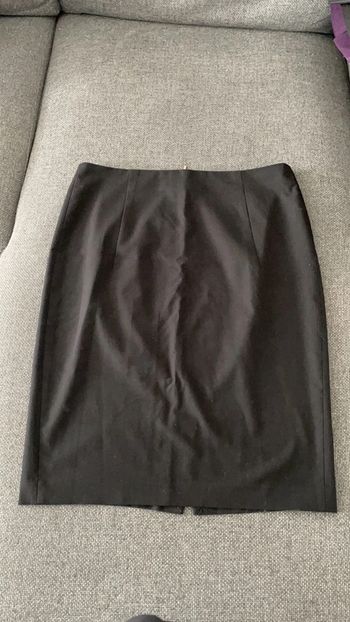 Jupe droite noire Zara