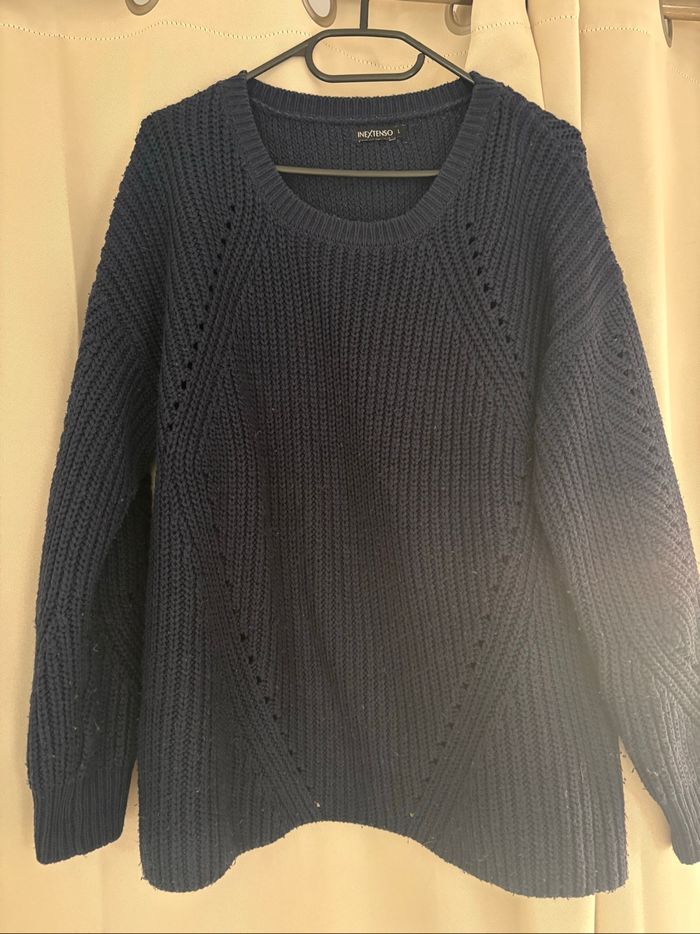 Pull bleu marine