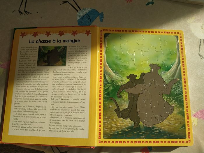 Livre Disney 7 puzzles 24 pièces - photo numéro 2