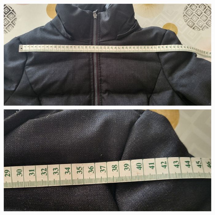 Esprit Doudoune TL/T40-Grise-Capuche Imitation Fourrure Détachable-Coupe Droite avec Plumes - photo numéro 6