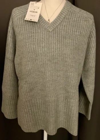 Pull gris Zara – Taille M (38)
