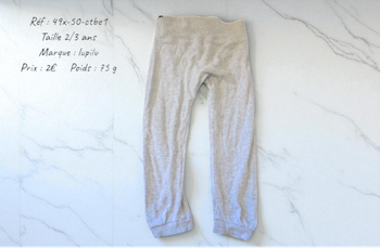 Pantalon 2/3 ans Lupilu (49x-50-ctbe1)